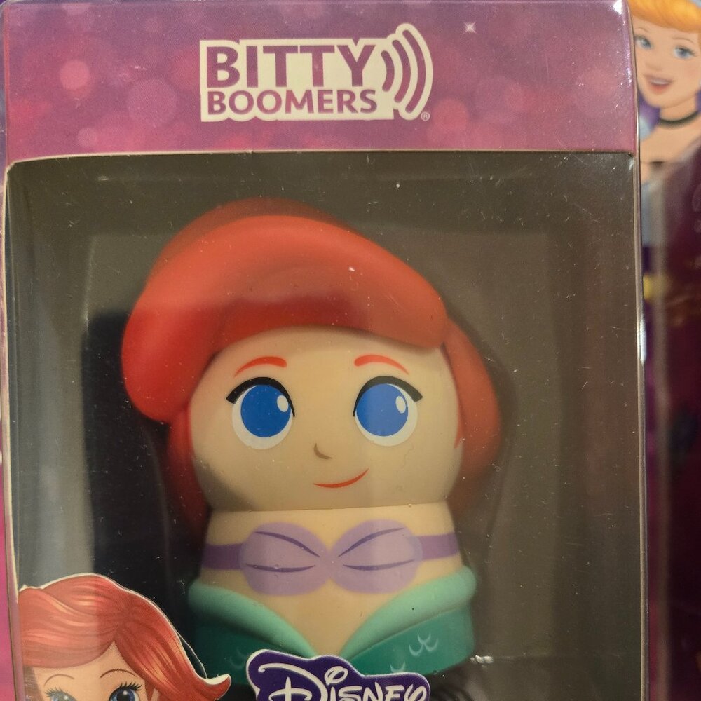 Disney Princess Ariel Bitty Boomers Wireless Bluetooth Speakers - BNWT